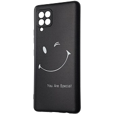Чехол накладка для SAMSUNG Galaxy A12 (SM-A125), силикон, рисунок You Are Special!