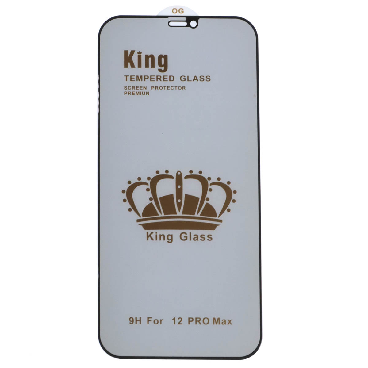 Защитное стекло Антишпион King Glass для APPLE iPhone 12 Pro Max (6.7"), цвет окантовки черный Защитное стекло Антишпион King Glass для APPLE iPhone 12 Pro Max (6.7"), цвет окантовки черный