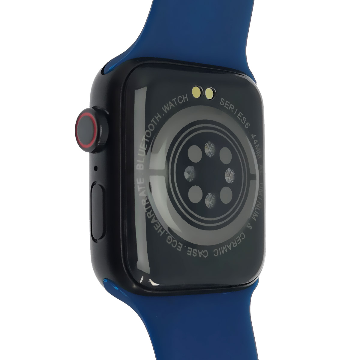 Смарт часы Hiwatch 6 (T500+), Bluetooth, шагомер, датчик пульса, цвет черно синий