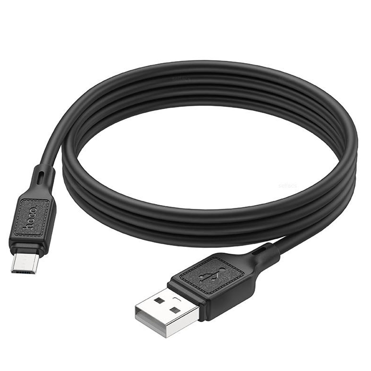 Кабель HOCO X90 Cool Micro USB, 2.4A, длина 1 метр, цвет черный
