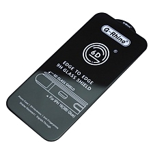 Защитное стекло 6D G-Rhino для APPLE iPhone 15 (6.1"), APPLE iPhone 16 (6.1"), цвет окантовки черный