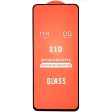 Защитное стекло 21D, 11H для HUAWEI Honor 10X Lite, P Smart 2021, XIAOMI MI 10T, Mi 10T Pro, Mi 10T Lite, Poco X3, цвет окантовки черный
