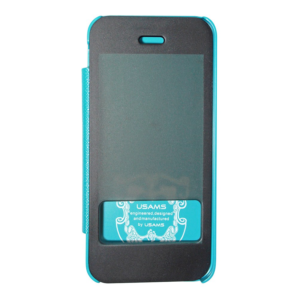 USAMS чехол-книга для IPHONE 5S Freeform Series голубой.