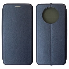 Чехол книжка STYLISH для HUAWEI Nova Y90, экокожа, визитница, цвет темно синий Чехол книжка STYLISH для HUAWEI Nova Y90, экокожа, визитница, цвет темно синий