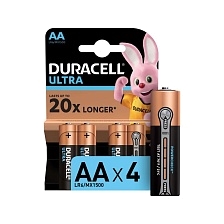 Батарейка Duracell UltraPower AA LR6-4BL Alkaline 1.5V