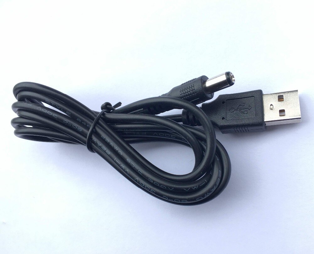 Кабель USB 2.0 AM - штекер 5.5 х 2.35 мм.