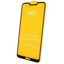 Защитное стекло 9D для HUAWEI Honor 8C (BKK-L21), цвет окантовки черный Защитное стекло 9D для HUAWEI Honor 8C (BKK-L21), цвет окантовки черный
