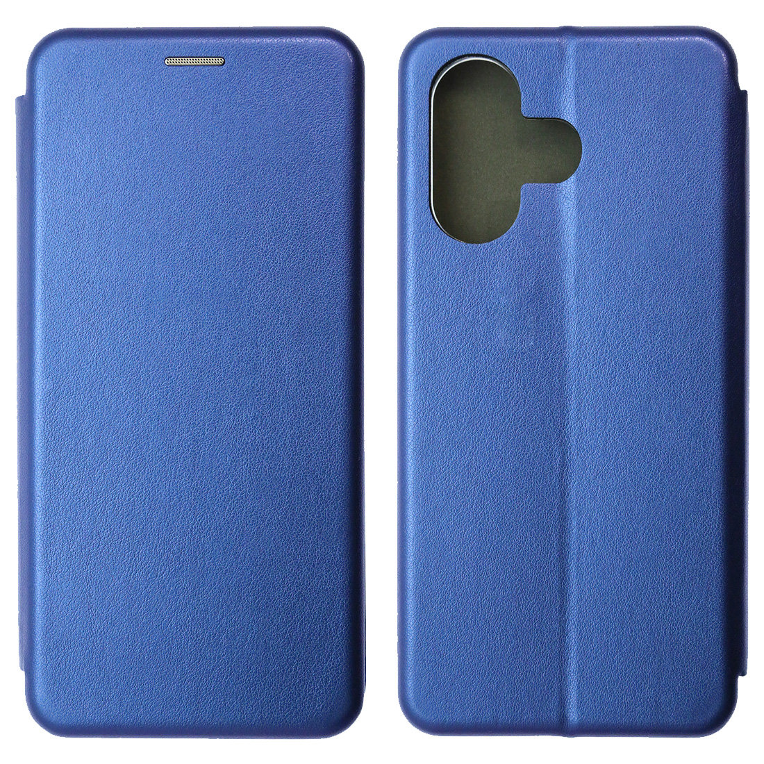 Чехол книжка STYLISH для INFINIX HOT 30 Play, экокожа, визитница, цвет синий