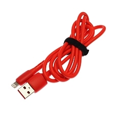 Кабель MRM G6 APPLE Lightning 8 pin, длина 1 метр, цвет красный