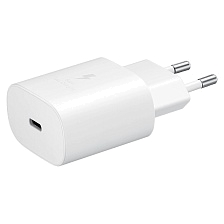 СЗУ (Сетевое зарядное устройство) EP-TA800, 25W, 1 USB Type C, цвет белый СЗУ (Сетевое зарядное устройство) EP-TA800, 25W, 1 USB Type C, цвет белый