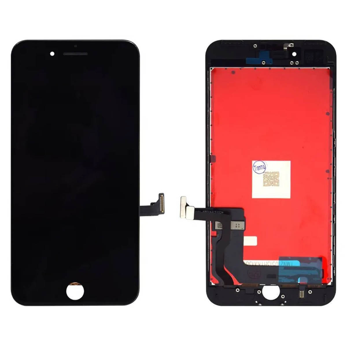 Дисплей в сборе с тачскрином для APPLE iPhone 7 Plus, тип AAA, с рамкой крепления, цвет черный