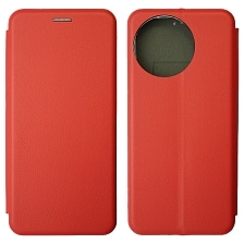 Чехол книжка STYLISH для Realme 11 4G, экокожа, визитница, цвет красный