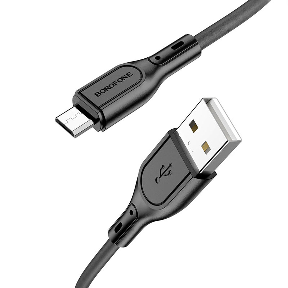 Кабель BOROFONE BX66 Wide way Micro USB, 2.4A, длина 1 метр, цвет черный Кабель BOROFONE BX66 Wide way Micro USB, 2.4A, длина 1 метр, цвет черный