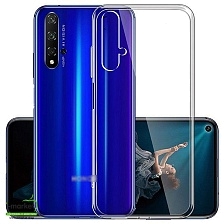 Чехол накладка TPU Case для HUAWEI Honor 20 (YAL-L21), силикон, цвет прозрачный.