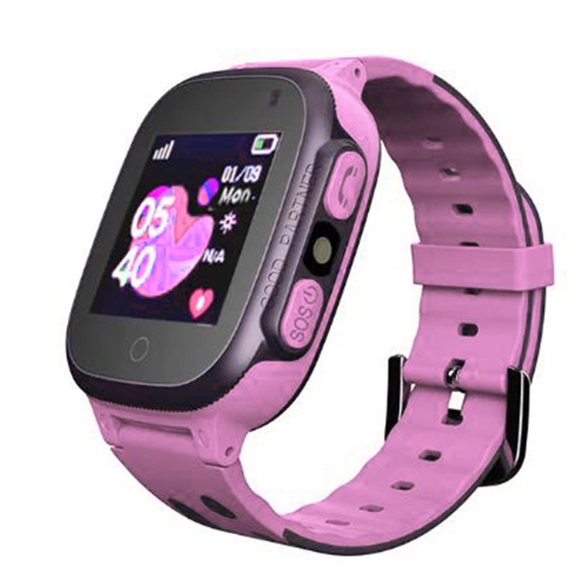 Умные часы для детей Smart Baby Watch Q16, цвет розовый