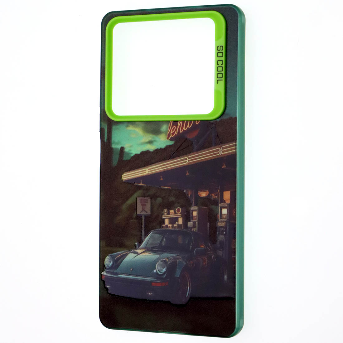 Чехол накладка для INFINIX NOTE 40 4G, защита камеры, силикон, рисунок Порш 911