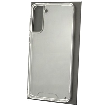 Чехол накладка SPACE для SAMSUNG Galaxy S21 Plus (SM-G996), силикон, цвет прозрачный