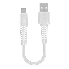 Кабель BUDI APPLE Lightning 8 pin, 20 сантиметров, цвет белый