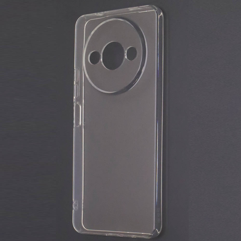 Чехол накладка для XIAOMI Redmi A3, Redmi A3x, POCO C61, защита камеры, силикон, прозрачный