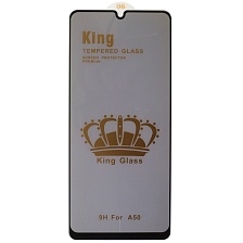 Защитное стекло Антишпион King Glass для SAMSUNG Galaxy A50 (SM-A505), цвет окантовки черный Защитное стекло Антишпион King Glass для SAMSUNG Galaxy A50 (SM-A505), цвет окантовки черный
