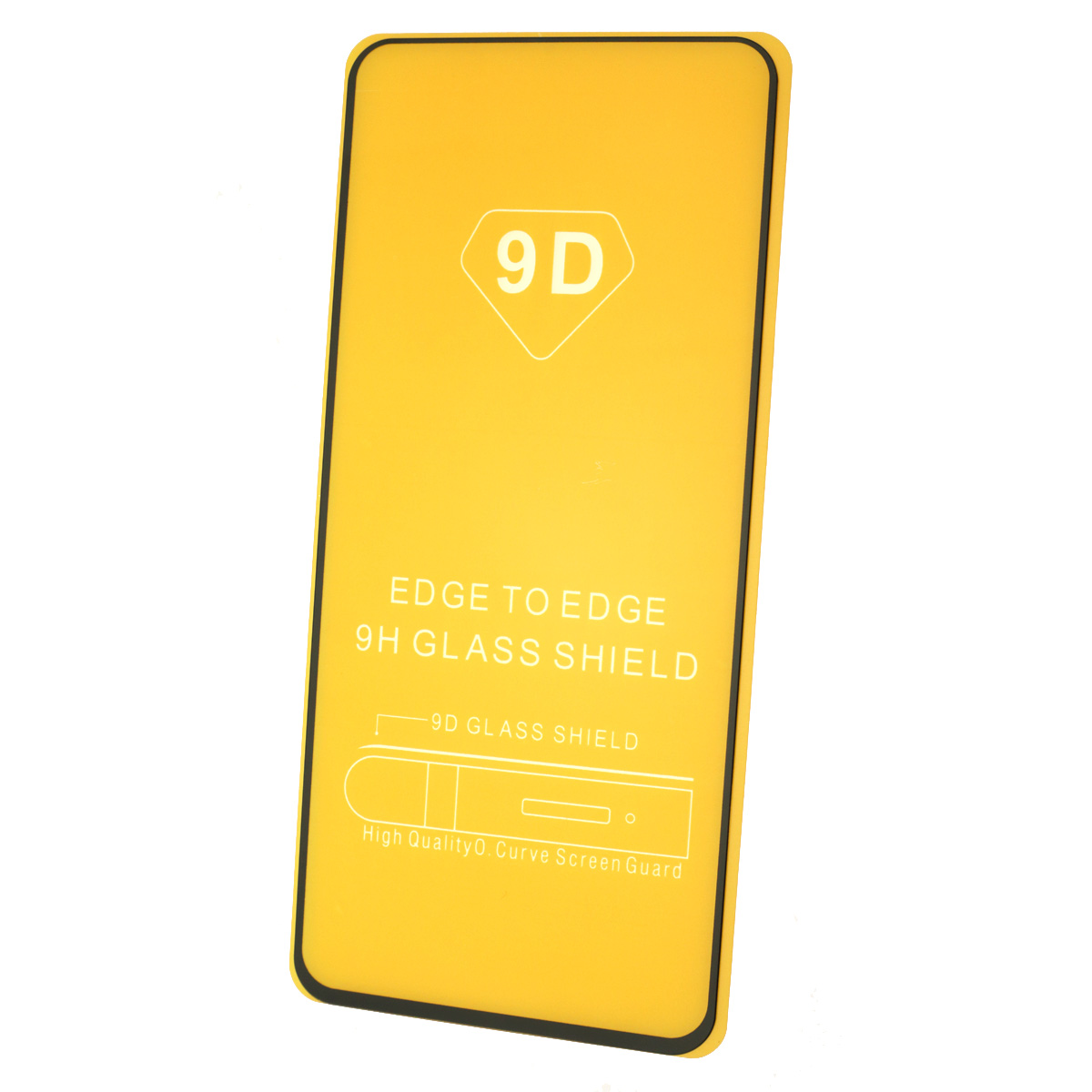 Защитное стекло 9D для Realme 6i, цвет окантовки черный