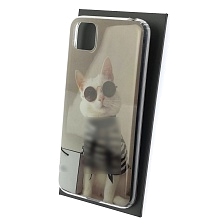 Чехол накладка Vinil для HUAWEI Honor 9S (DUA-LX9), Y5P 2020, силикон, рисунок Cat