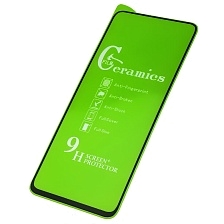 Защитное стекло 9H Ceramics для XIAOMI Redmi Note 10 Pro, цвет окантовки черный