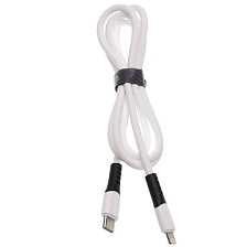 Кабель UGETUS PD82L USB Type C на Lightning 8 pin, 3.1A, 27W, длина 1 метр, цвет бело черный Кабель UGETUS PD82L USB Type C на Lightning 8 pin, 3.1A, 27W, длина 1 метр, цвет бело черный