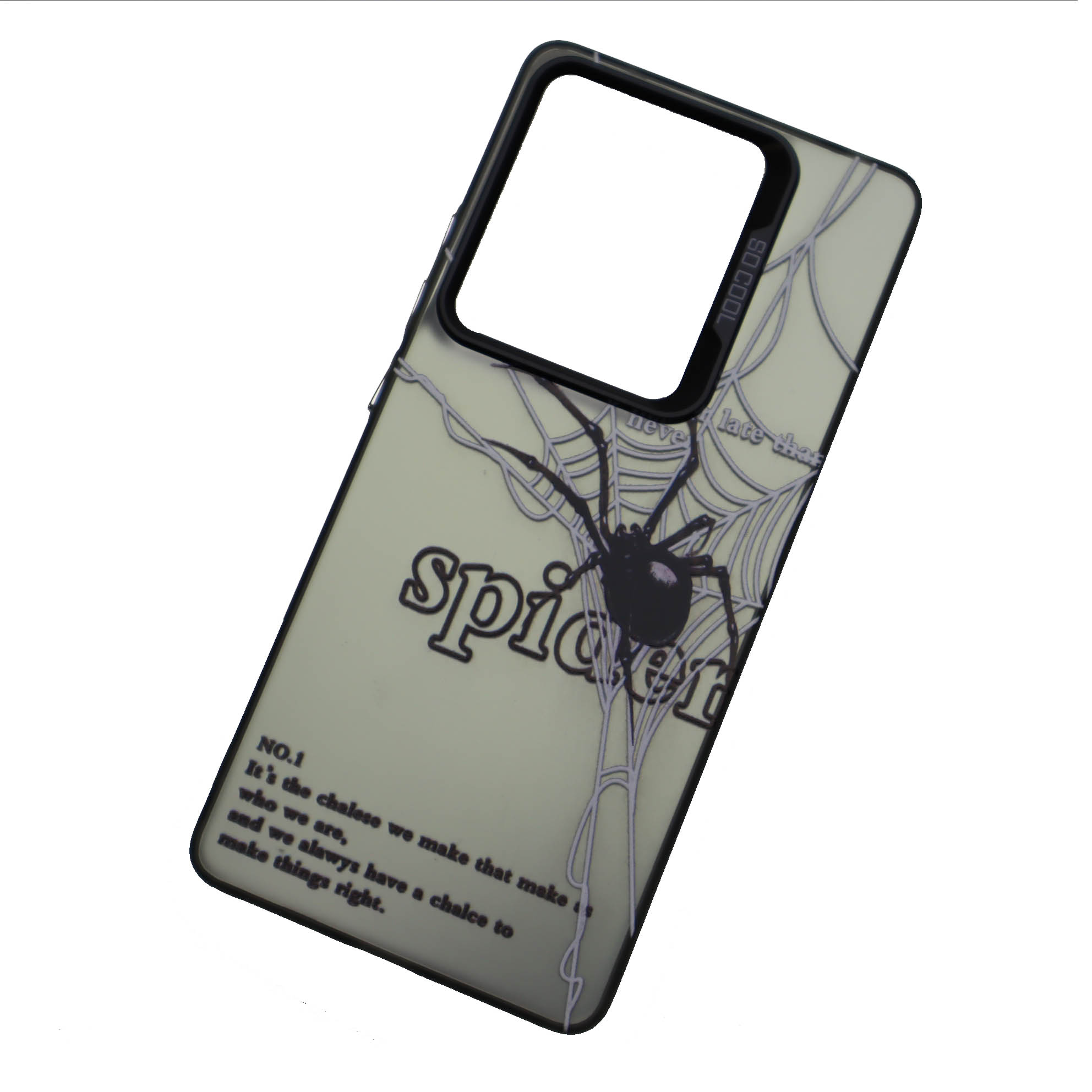 Чехол накладка для XIAOMI Redmi Note 13 Pro 4G, POCO M6 Pro 4G, пластик, силикон, рисунок Паук