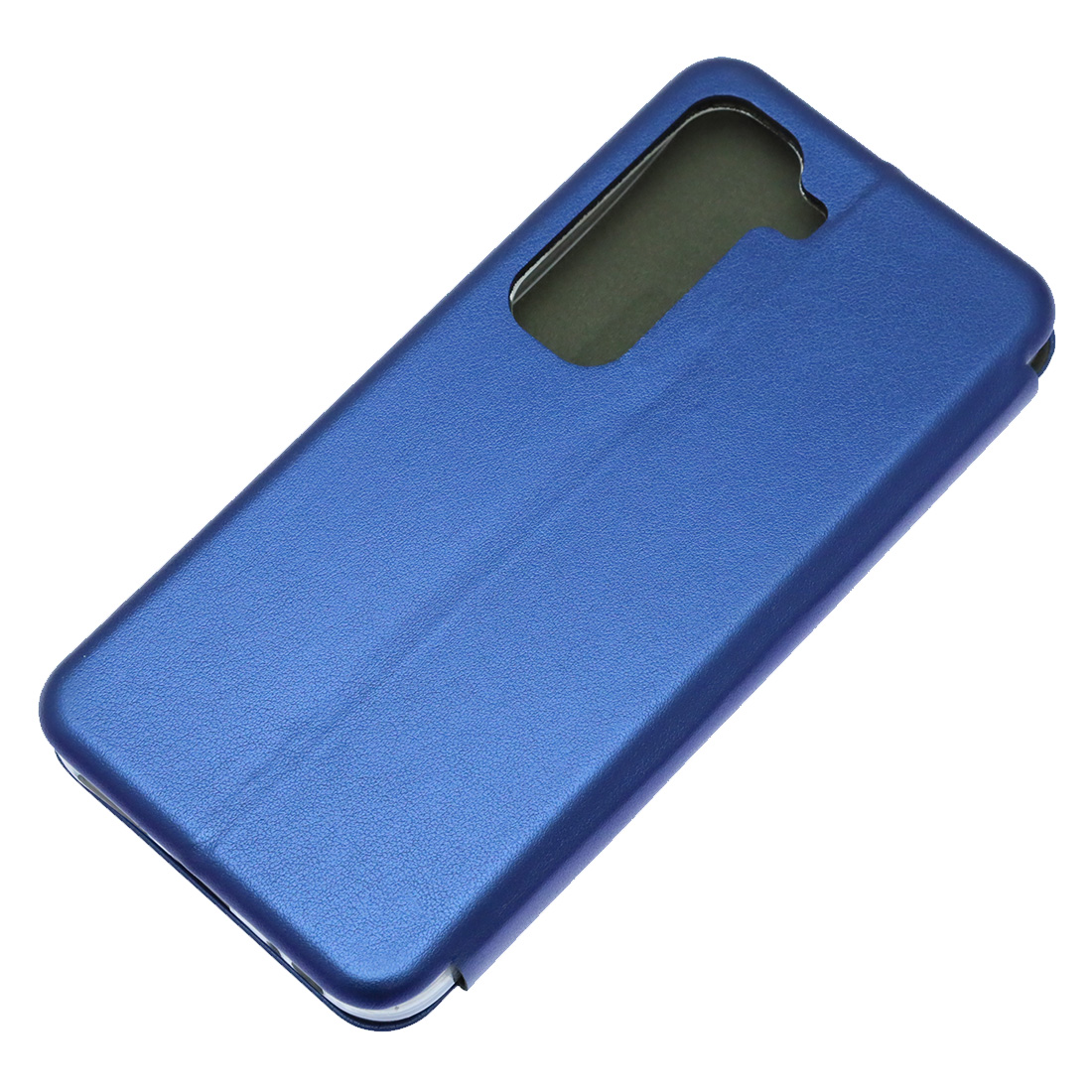 Чехол книжка STYLISH для INFINIX Hot 50, экокожа, визитница, цвет синий