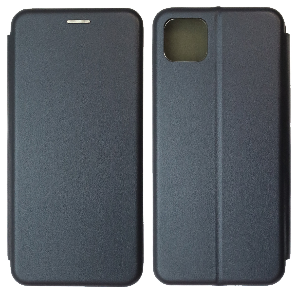 Чехол книжка STYLISH для SAMSUNG Galaxy A22S (SM-A226F), экокожа, визитница, цвет темно синий