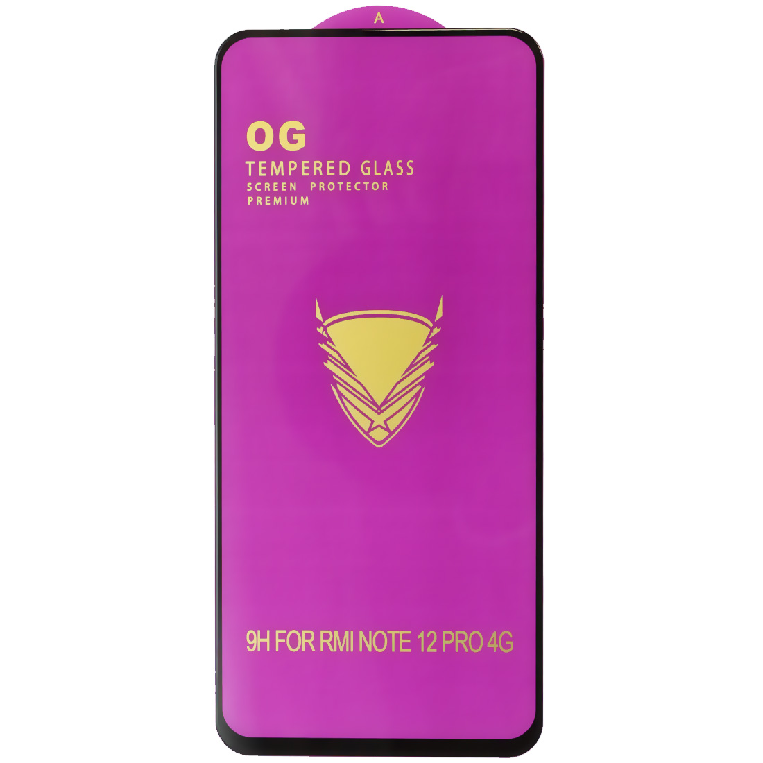 Защитное стекло OG для XIAOMI Redmi Note 12 Pro, POCO X5 Pro, цвет окантовки черный