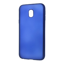 Чехол накладка для SAMSUNG Galaxy J3 2017 (SM-J330), силикон, матовый, цвет синий. Чехол накладка для SAMSUNG Galaxy J3 2017 (SM-J330), силикон, матовый, цвет синий.