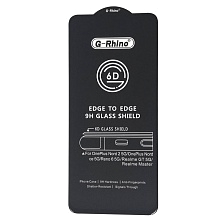 Защитное стекло 6D G-Rhino для OnePlus Nord 2 5G, Realme GT 5G, Realme Master, Realme GT Neo 2T, цвет окантовки черный