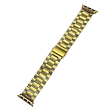 Ремешок для APPLE Watch 38 - 40 мм, цепное крупное плетение, цвет золотистый.