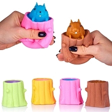 Игрушка белка в дереве, в ассортименте