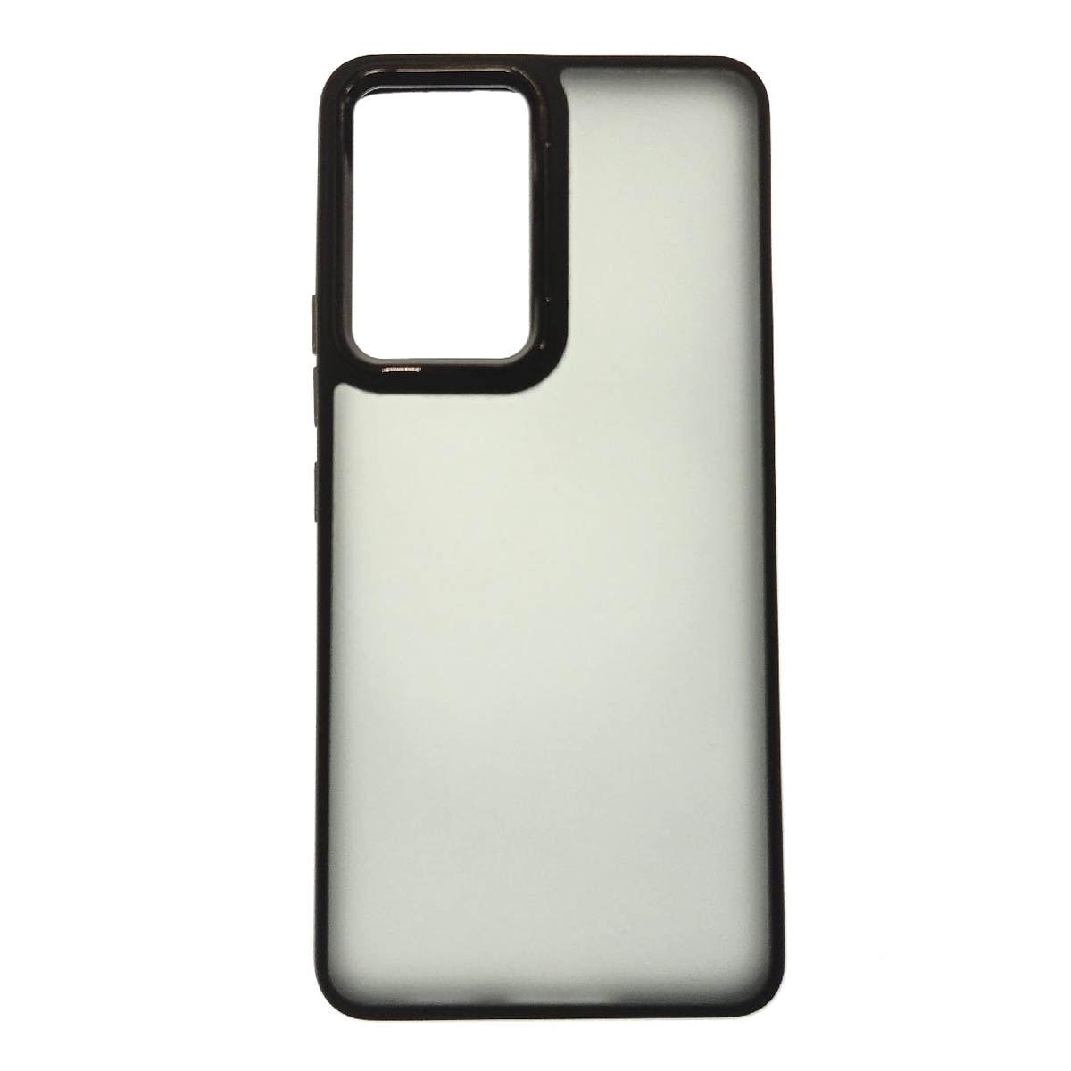 Чехол накладка для SAMSUNG Galaxy A53, силикон, пластик, цвет окантовки черный
