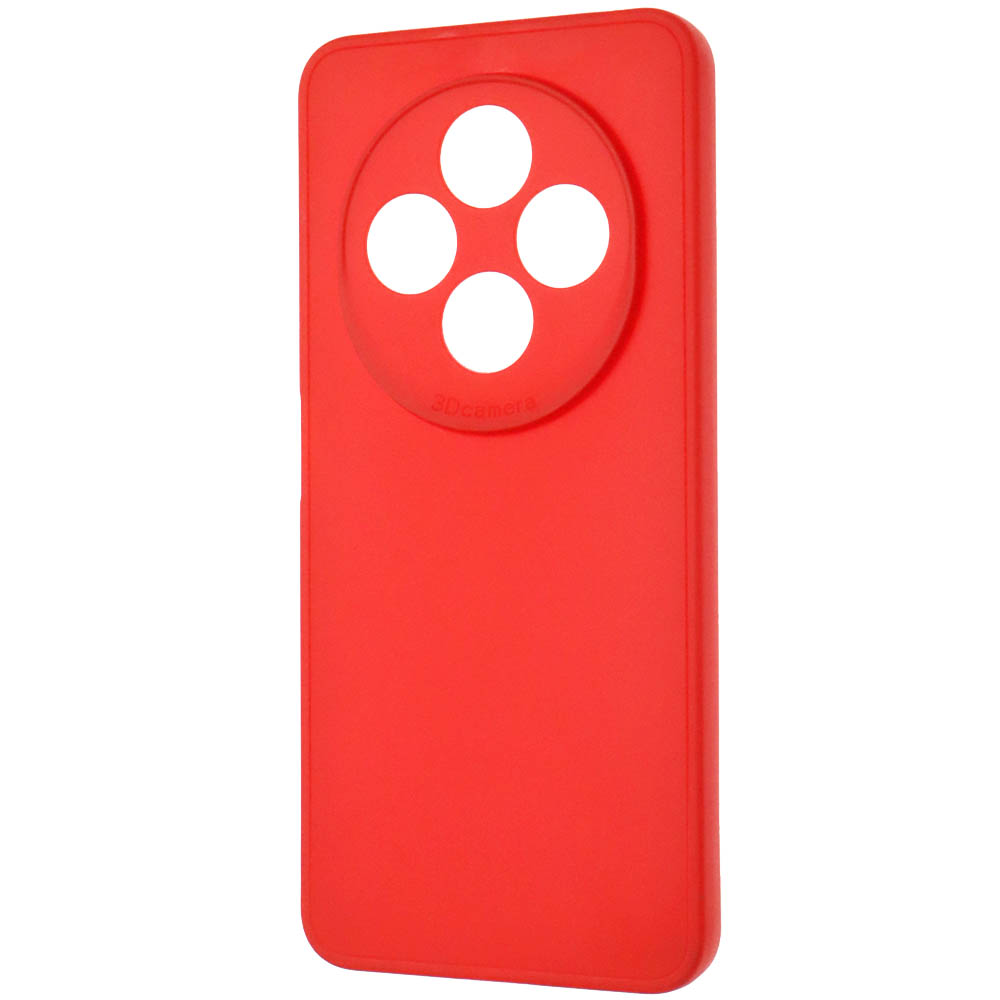 Чехол накладка для XIAOMI Redmi 14C, POCO C75, защита камеры, силикон, цвет красный