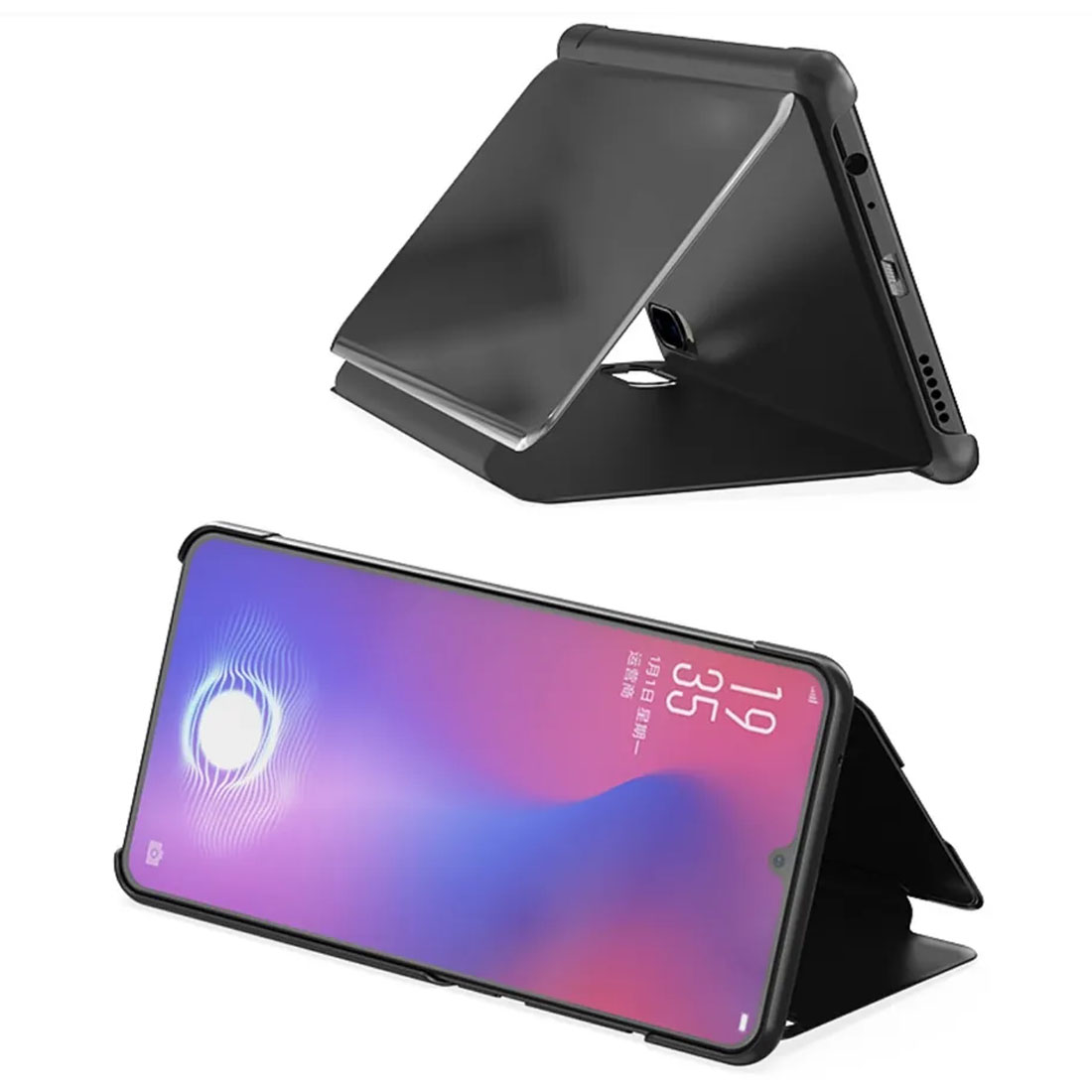 Чехол книжка для SAMSUNG Galaxy A71 5G, цвет черный