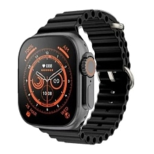 Смарт часы Smart Watch W&O X8 Plus Ultra, 49 mm, цвет черный