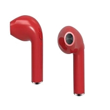 Гарнитура (наушники с микрофоном) беспроводная, HBQ iPhone Wireless Bluetooth V4.1 + EDR, цвет красный.