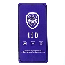 Защитное стекло 11D LION FULL GLUE для APPLE iPhone 12 Pro MAX, цвет окантовки черный