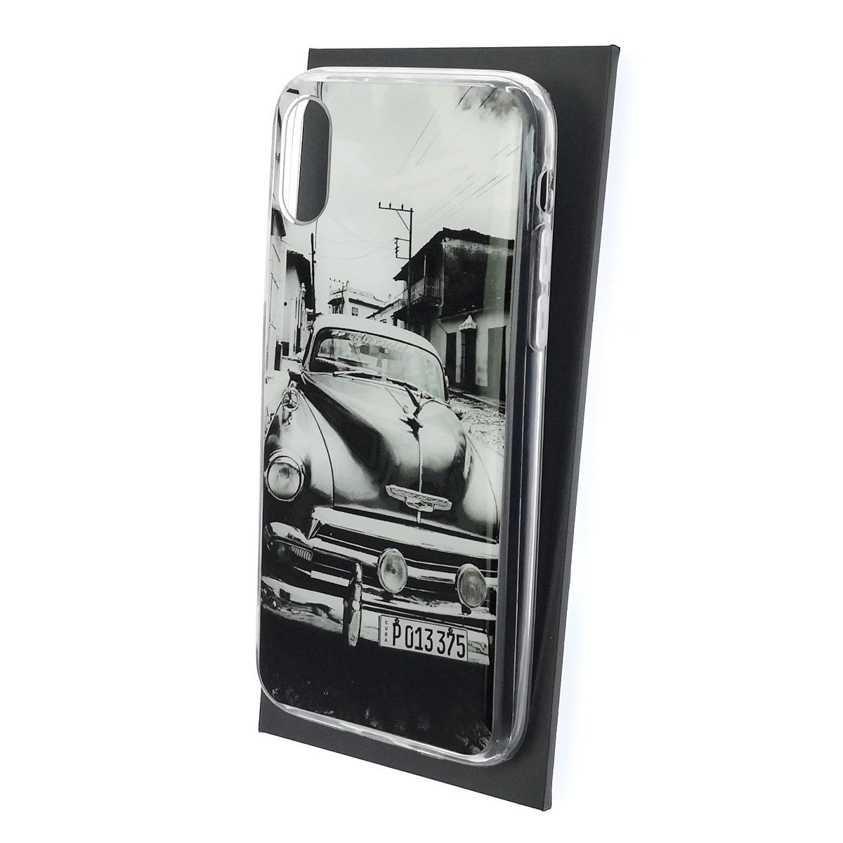 Чехол накладка для APPLE iPhone X, iPhone XS, силикон, глянцевый, рисунок Волга Cuba