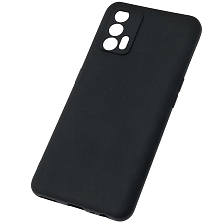 Чехол накладка SOFT TOUCH для Realme GT Neo 8, силикон, матовый, цвет черный
