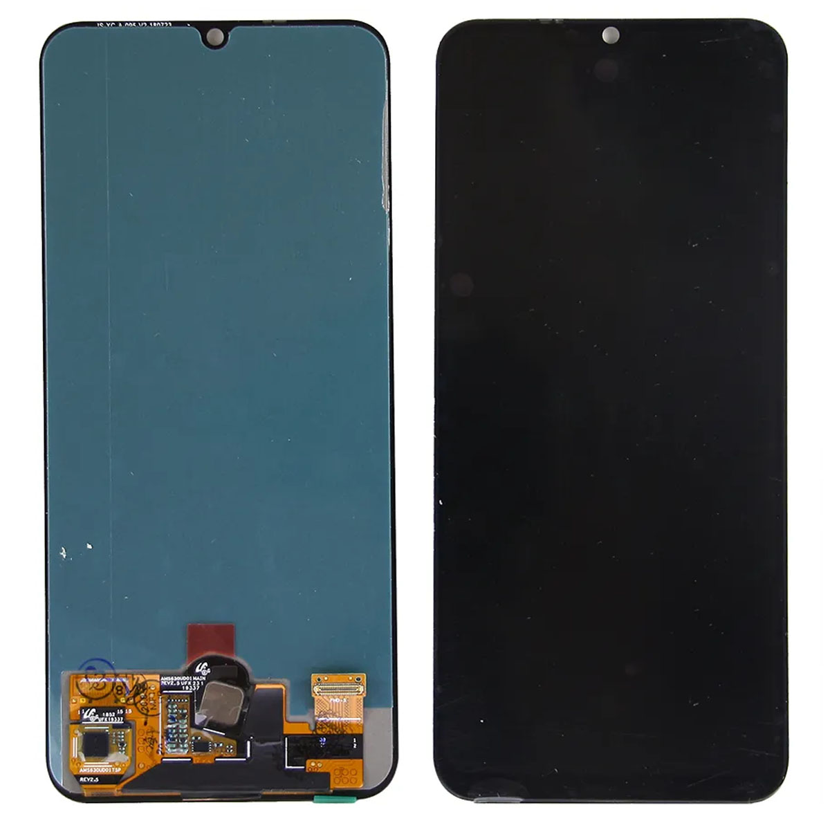 Дисплей в сборе с тачскрином для HUAWEI P Smart S, Honor 30i (LRA-LX1), Huawei Y8p (AQM-LX1), OLED, цвет черный