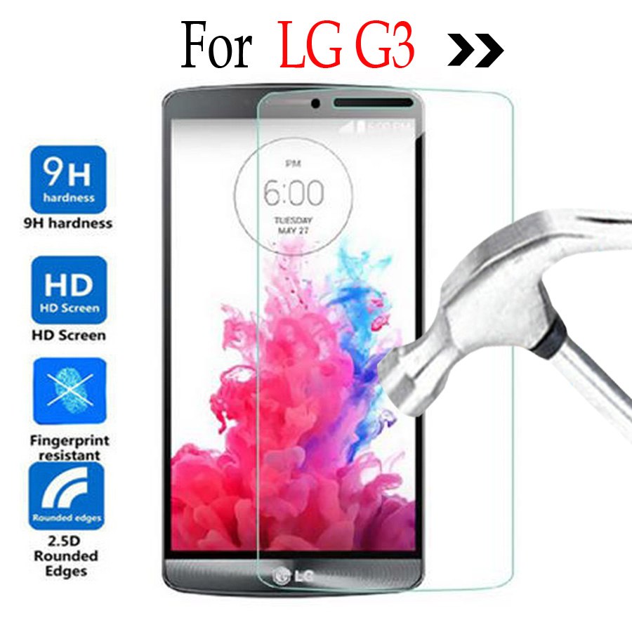 Защитное стекло 0,33 мм для LG G3 D855, цвет прозрачный
