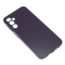 Чехол накладка для SAMSUNG Galaxy A24, защита камеры, силикон, пластик, цвет темно фиолетовый