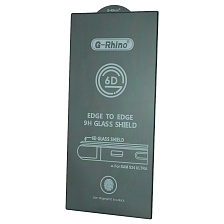 Защитное стекло 6D G-Rhino для SAMSUNG Galaxy S24 Ultra, цвет окантовки черный Защитное стекло 6D G-Rhino для SAMSUNG Galaxy S24 Ultra, цвет окантовки черный
