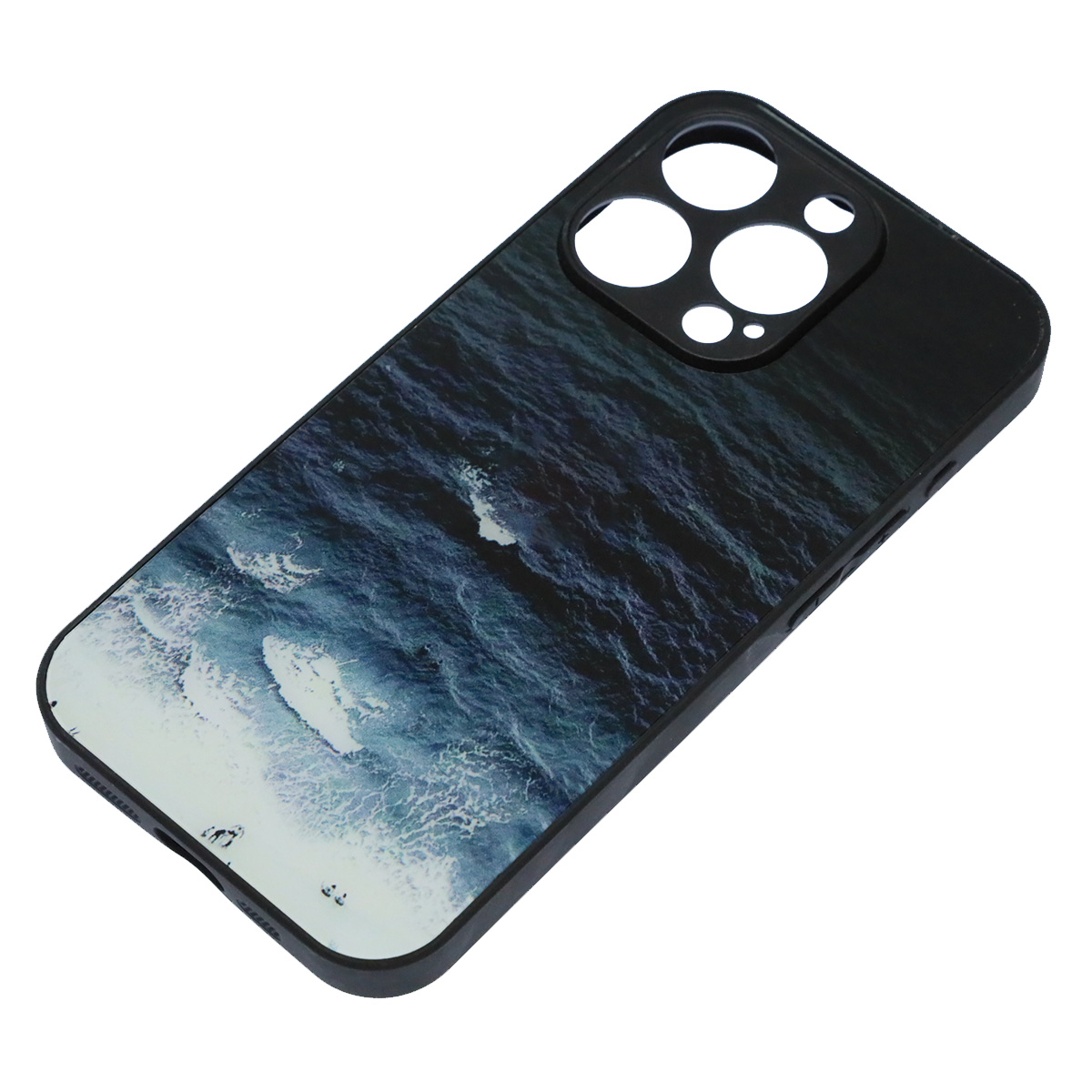 Чехол накладка для APPLE iPhone 15 Pro (6.1"), силикон, пластик, рисунок Океан Чехол накладка для APPLE iPhone 15 Pro (6.1"), силикон, пластик, рисунок Океан