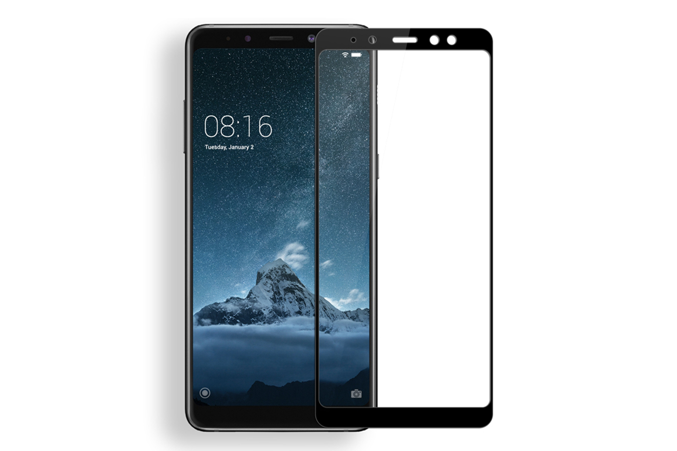Защитное стекло "SC" 5D FULL GLUE для SAMSUNG Galaxy A8 Plus (SM-A730), цвет канта черный. Защитное стекло "SC" 5D FULL GLUE для SAMSUNG Galaxy A8 Plus (SM-A730), цвет канта черный.